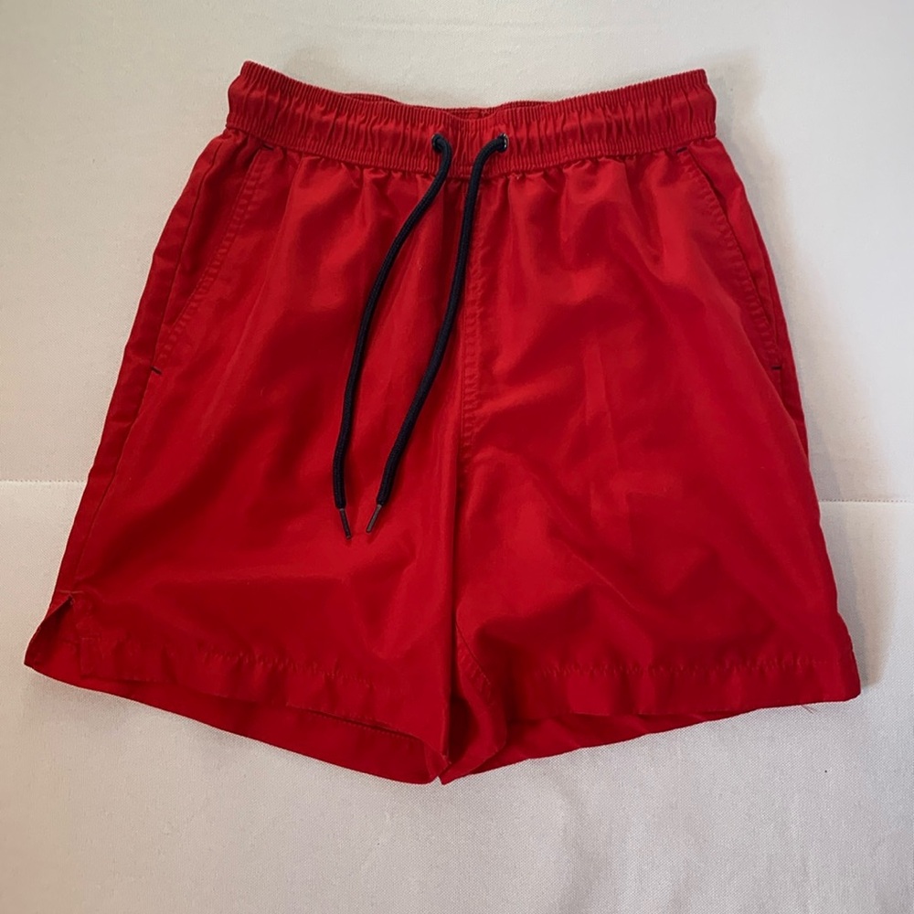 George Red Women's Athletic Shorts